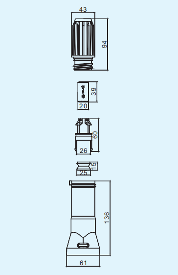 Взрывозащищенная клеммная коробка CN870-X