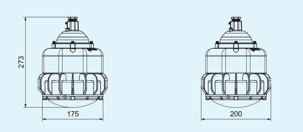 Взрывозащищенное светодиодное освещение CN120