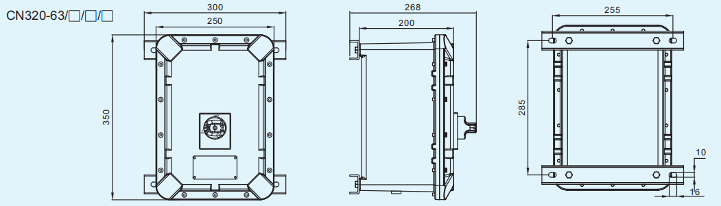 Взрывозащищенное устройство защиты двигателя CN320