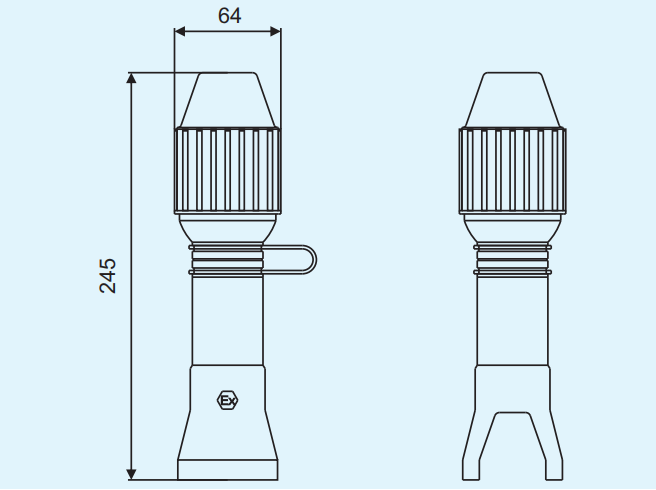 Взрывозащищенное терминальное устройство CN880